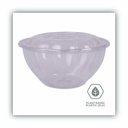 Eco-Products Renewable and Compostable Salad Bowls with Lids - 32 oz, PK150 EP-SB32